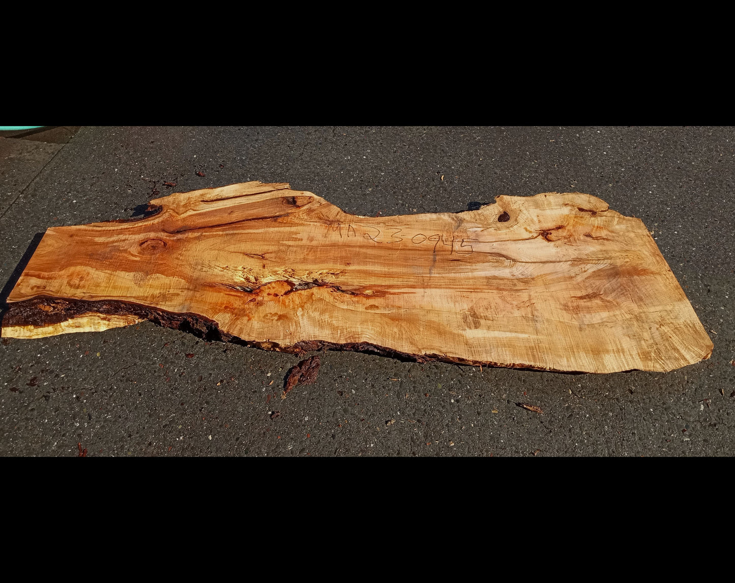 quilted maple slab | craft woods | DIY | river table | ma23-0945
