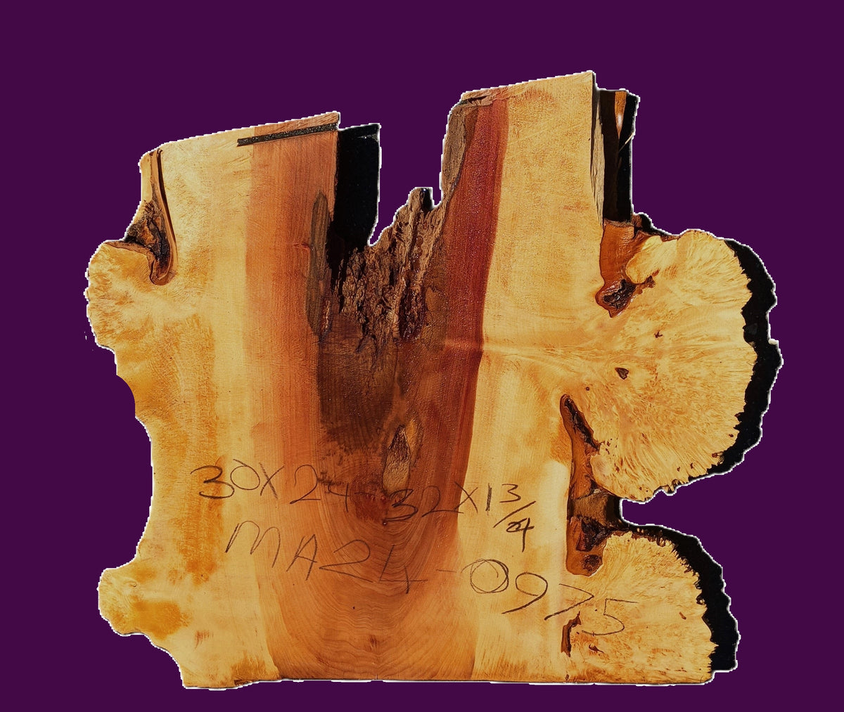 Maple Burl Log Cut | River Table | Wall Art | Epoxy Idea | DIY | MA24-0975