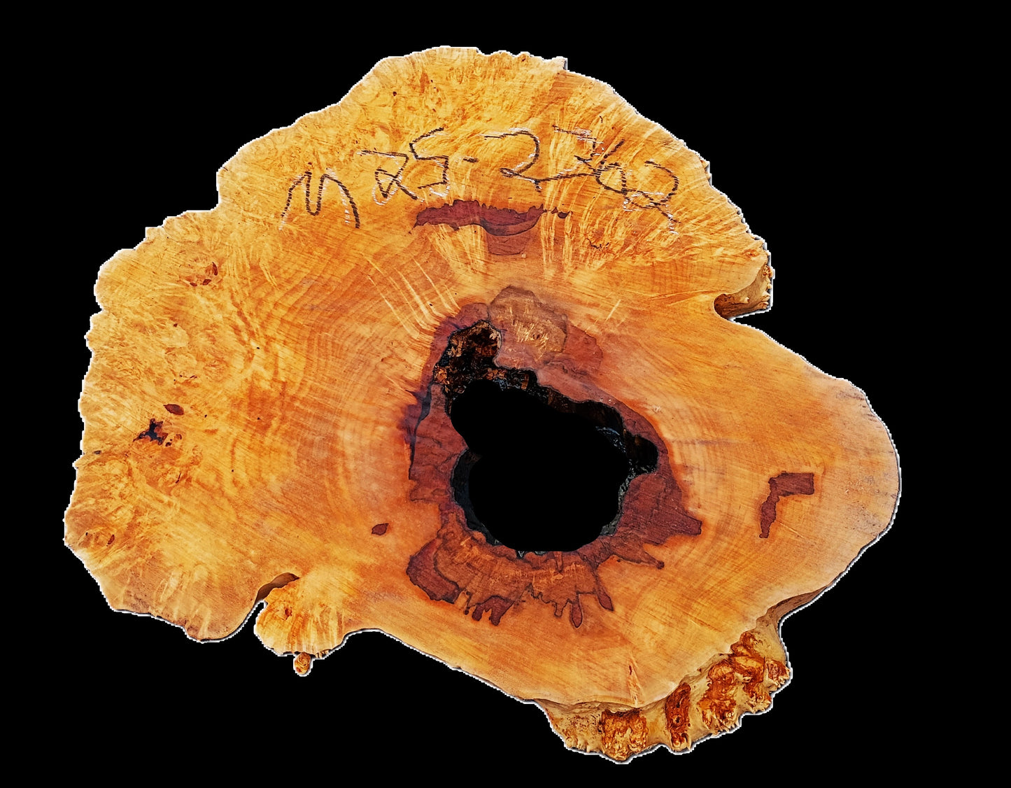 Maple Burl Slab | Live Edge | River Table | DIY | MA25-2362