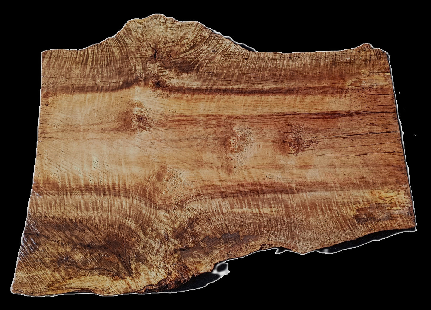 Curly Maple Slab | DIY | Table | Craft Wood | River Table | Ma25-2404