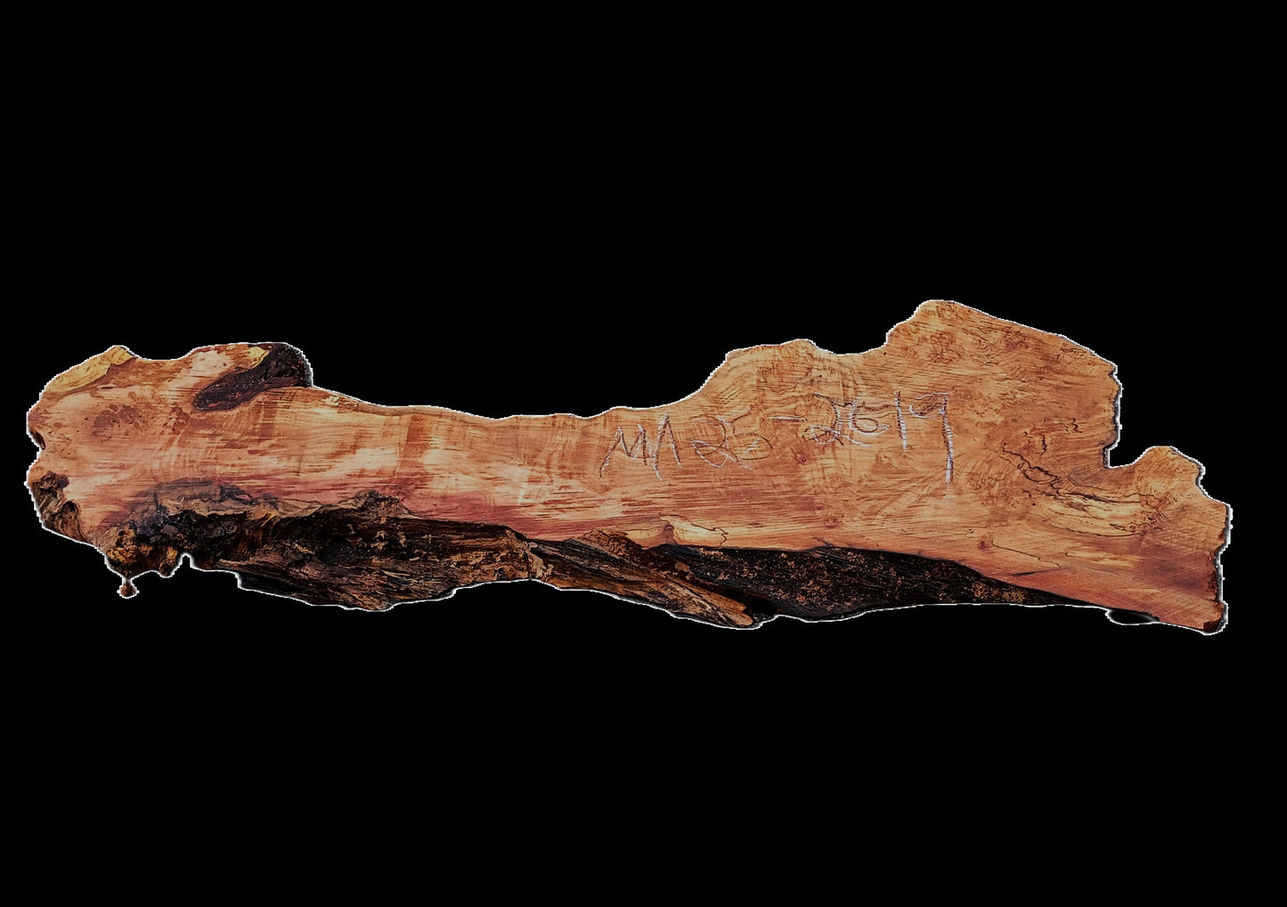 Maple Burl Slab | Bat Top | Headboard | Live Edge Table | MA25-2619