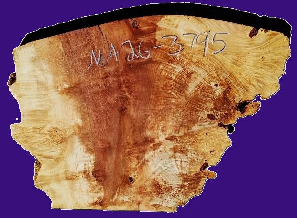 Maple Burl slab | DIY | River Table | Craft-wood | ma26-3795