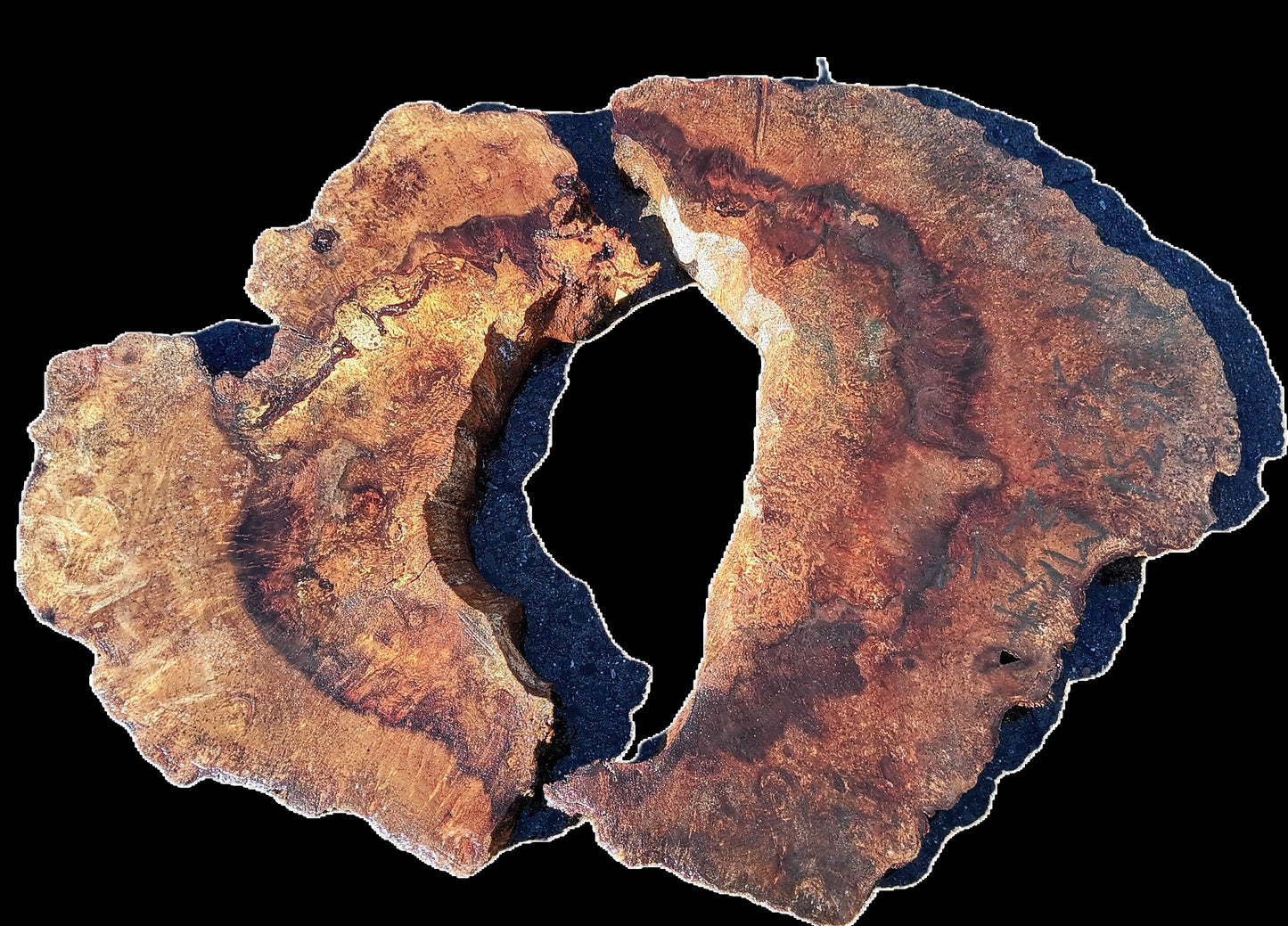 Myrtle Wood Burl Slabs | Bay Laurel | Live Edge | DIY | Mrt24-1631