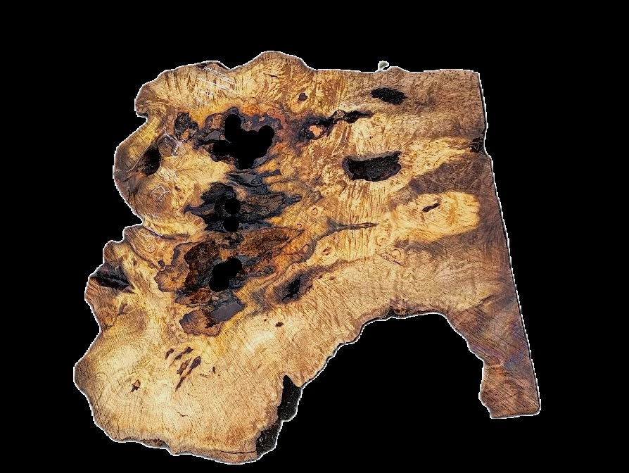Myrtle Burl Slab | Live Edge | River Table | DIY | Mrt25-2441