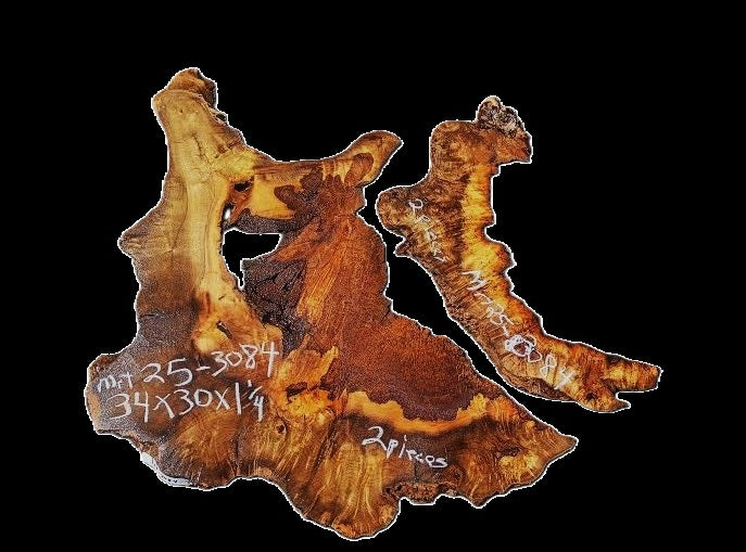 Myrtle Burl Slab | Live Edge | River Table | DIY | Mrt25-3084