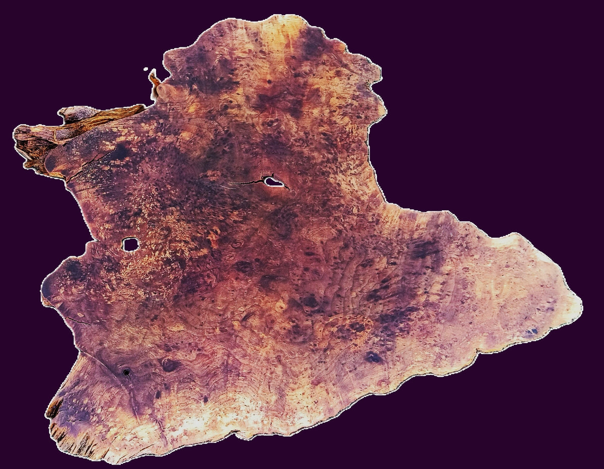 Myrtle Bay Laurel Burl | River Table | Live Edge Slab | MRT26-3917