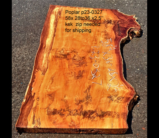 Poplar cluster burl | epoxy river table | live edge slab | DIY ideas | p23-0327