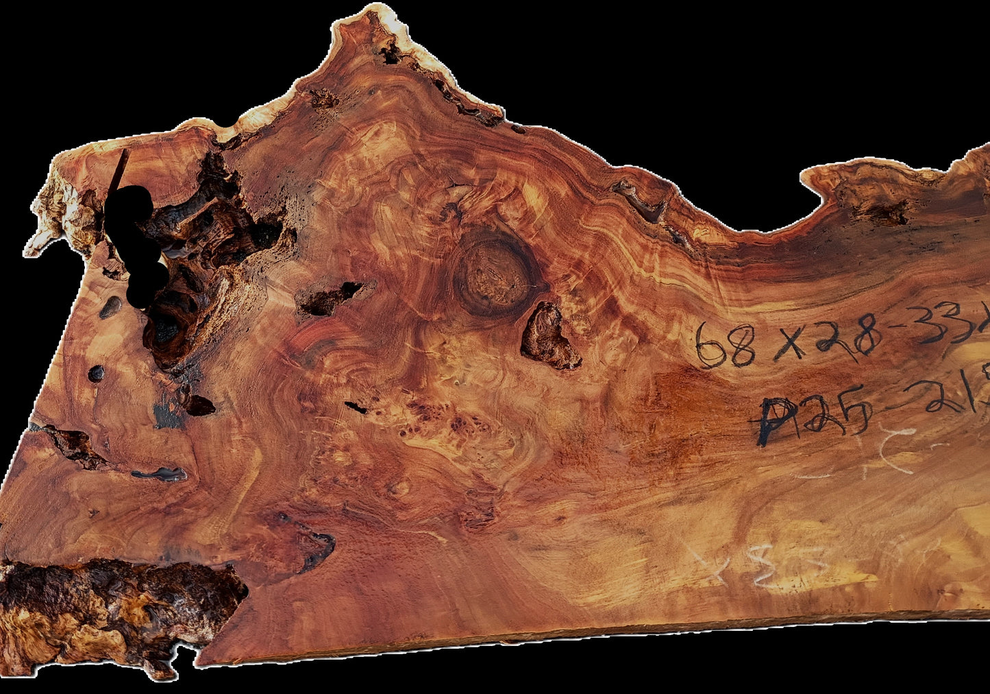 Mappa Burl | Live Edge | DIY Crafts | Wood Turning | Bowl Turning | P25-2156