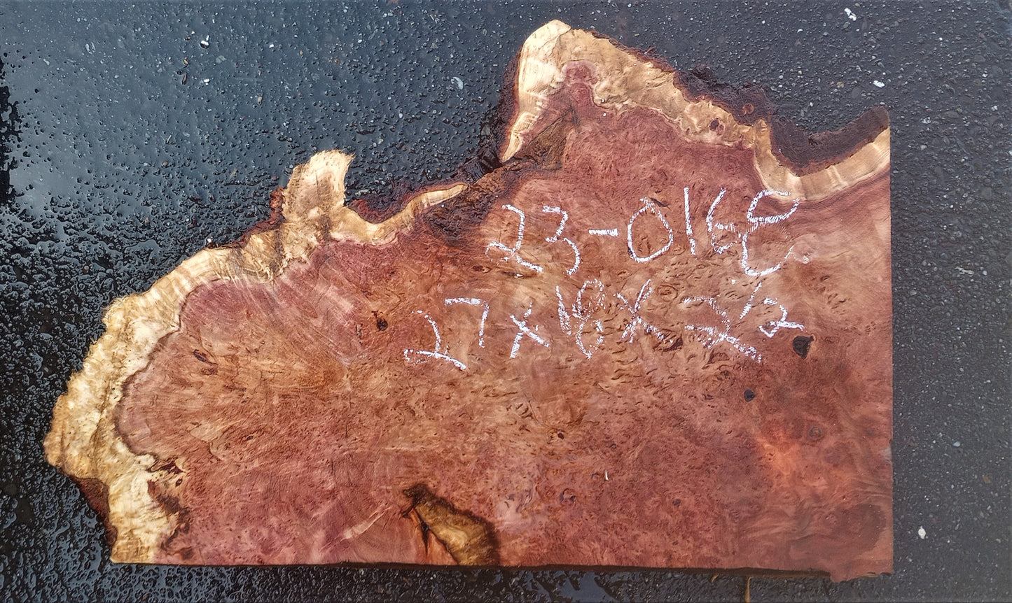 Redwood burl | guitar billet | DIY wood crafts | bowl turning | r23-0168