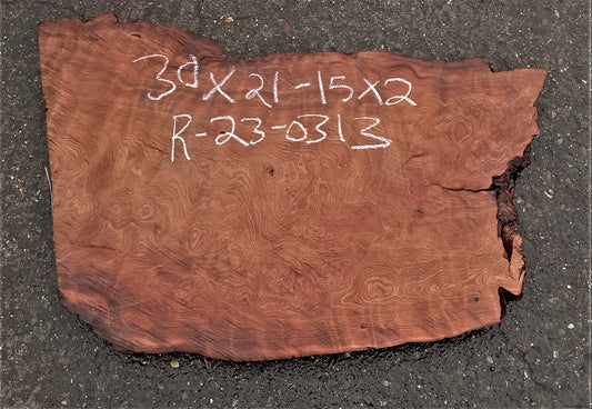 Redwood slab | quilted |live edge | epoxy river table | DIY crafts | r23-0313