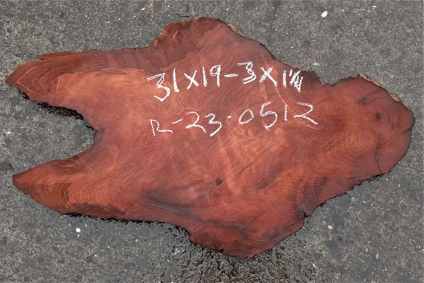 Redwood burl slab | live edge | DIY | river table | headboard | r23-0512