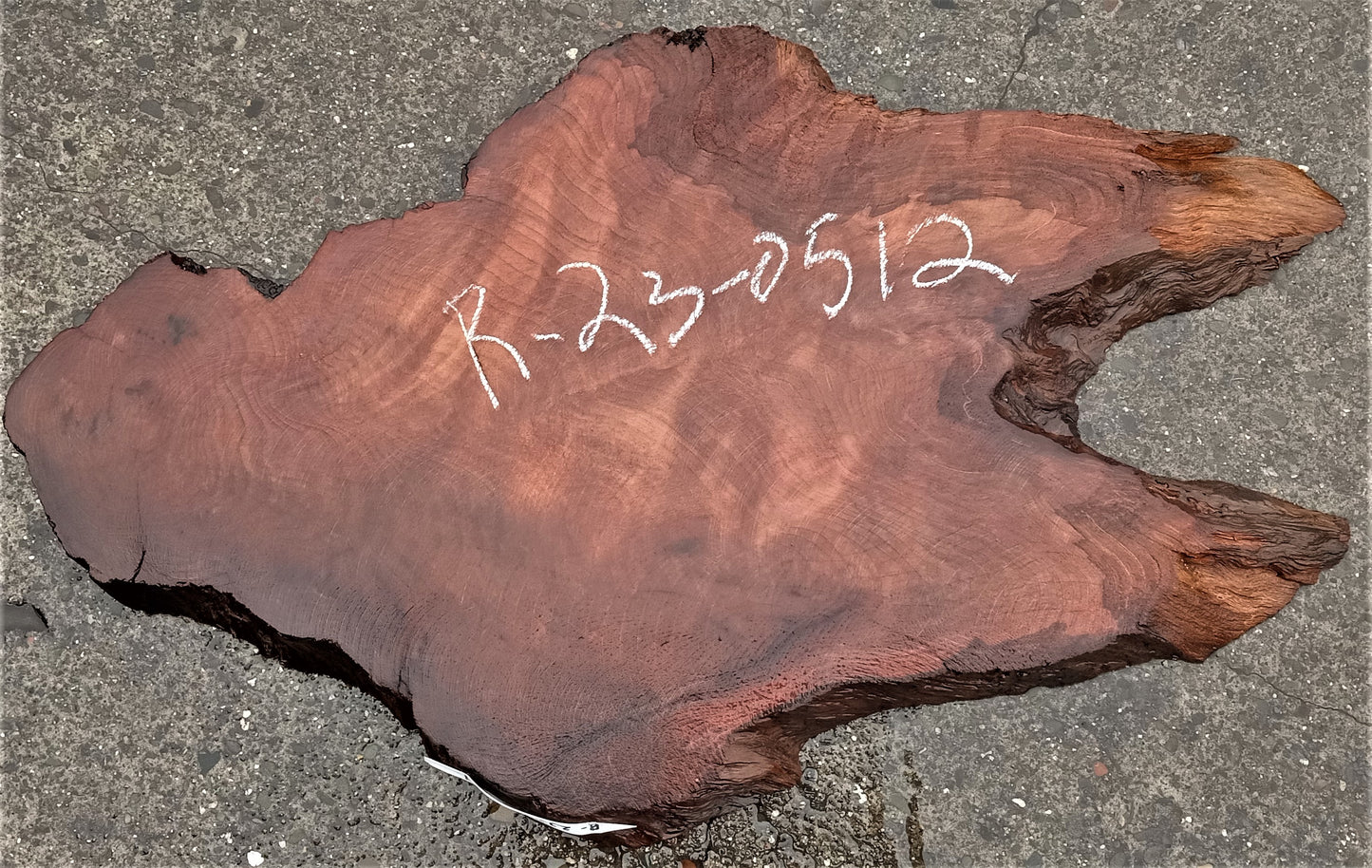 Redwood burl slab | live edge | DIY | river table | headboard | r23-0512