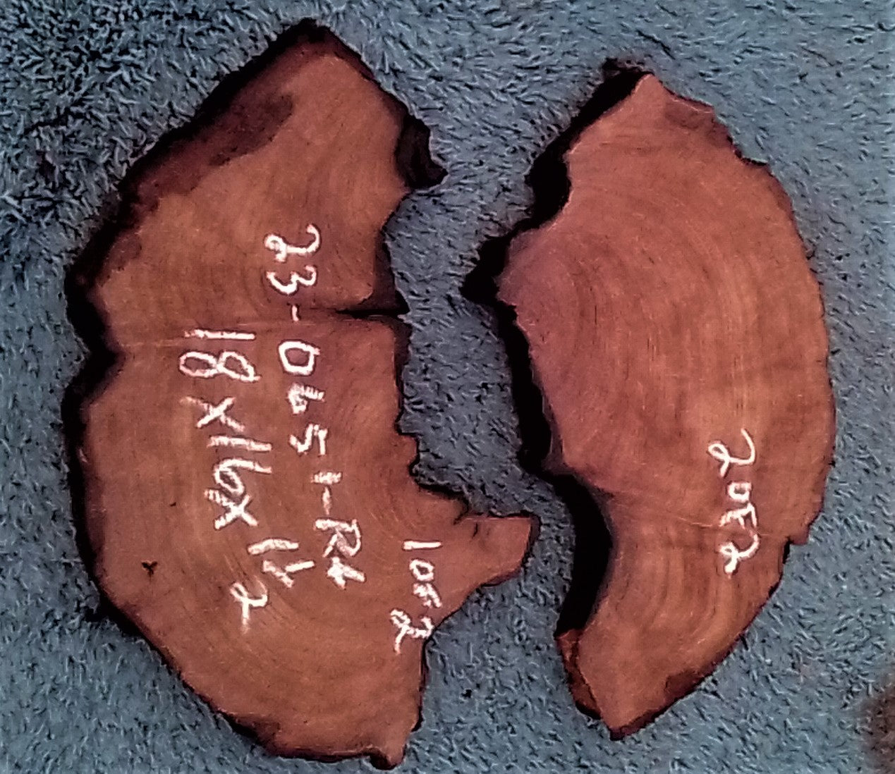 craft woods live edge cookie cut DIY pedestals r230651