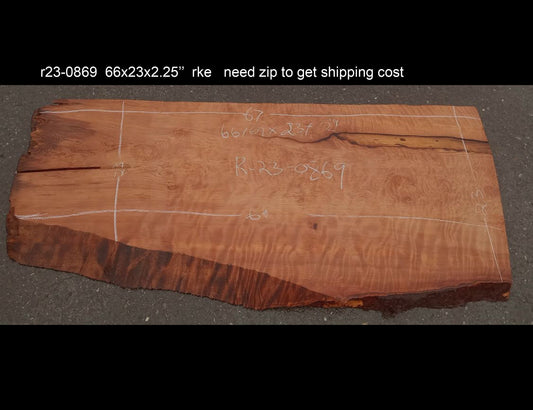 Quilted redwood curly | craft woods | DIY craft woods | r23-0869