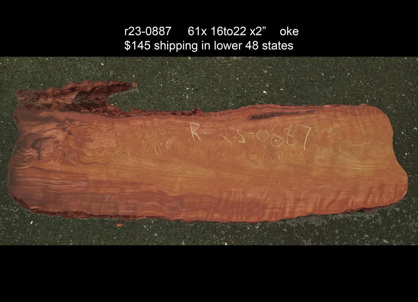 Quilted redwood curly | craft woods | DIY craft woods | r23-0887