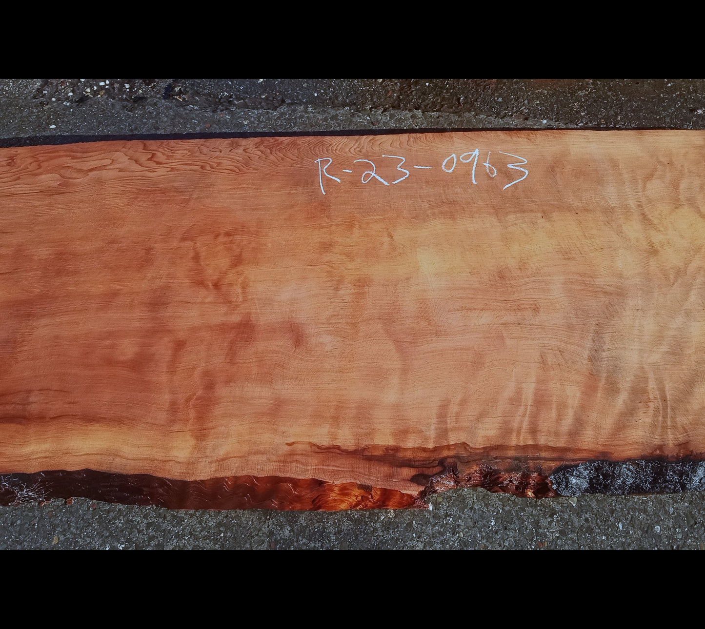 Live Edge Redwood Slab | Table top | Modern Rustic | Craft Woods | R23-0963