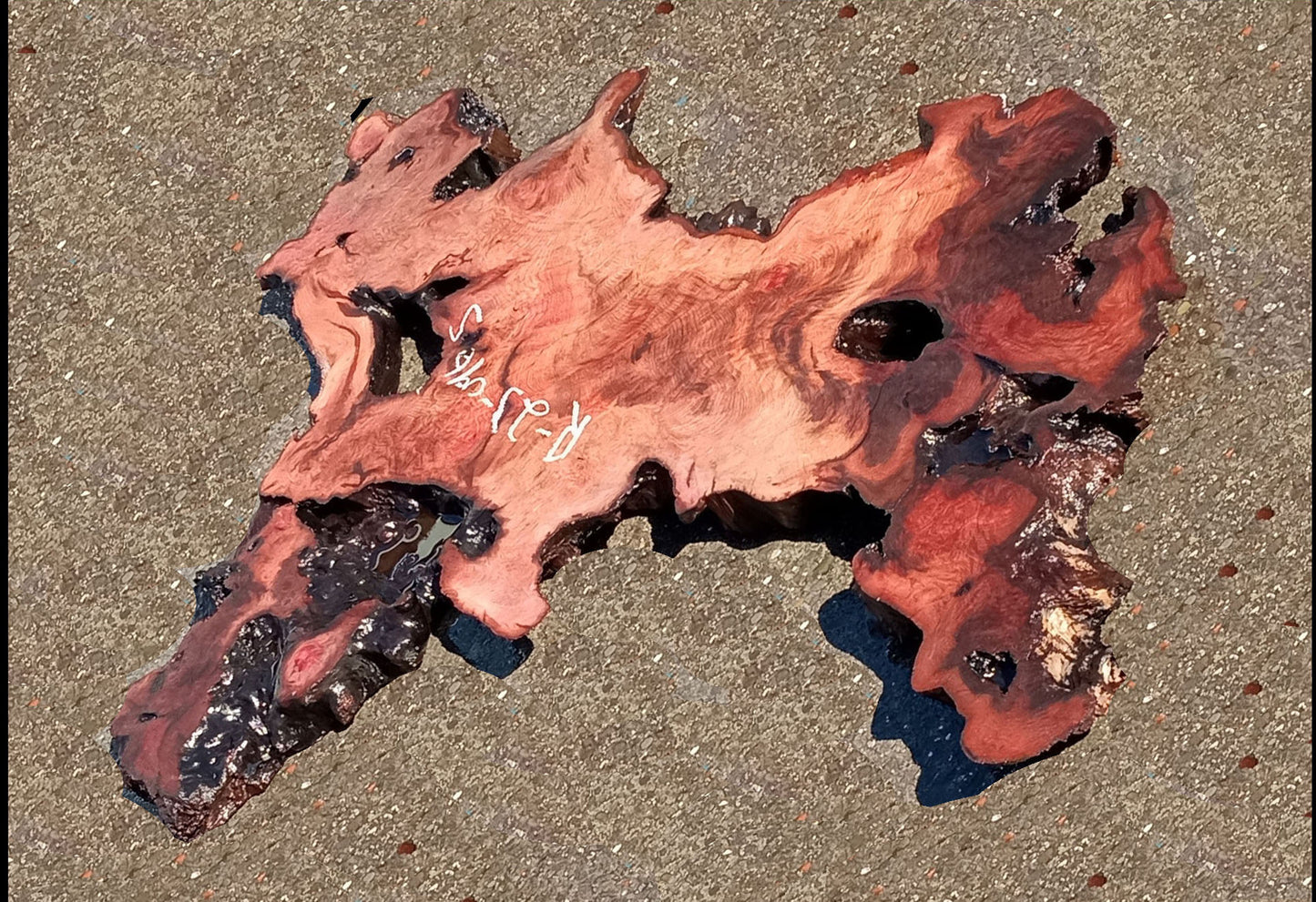 Live Edge Redwood Slab | Table | epoxy river table | DIY crafts | R23-0965