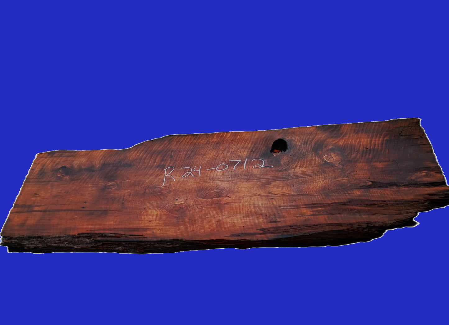 Curly Redwood | Live Edge | Counter Bar | DIY Wood Crafts | R24-0712