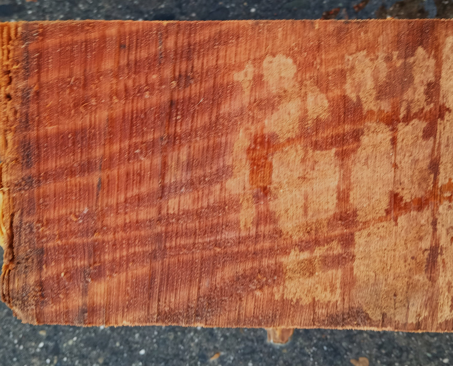 Curly Redwood | Turning Block | Craft Wood | R24-1874
