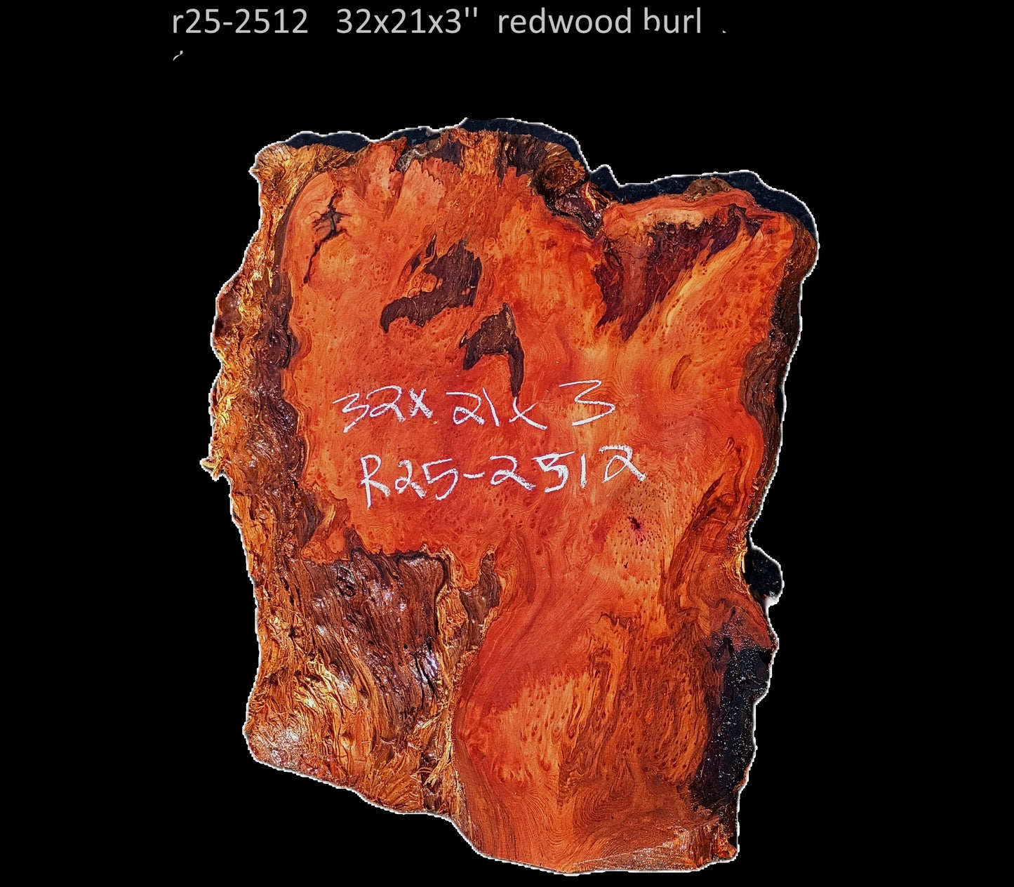 Redwood Lace Burl | DIY Crafts | River Table | R25-2512