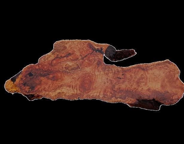 Curly Redwood Burl | DIY Crafts | River Table | R25-2547