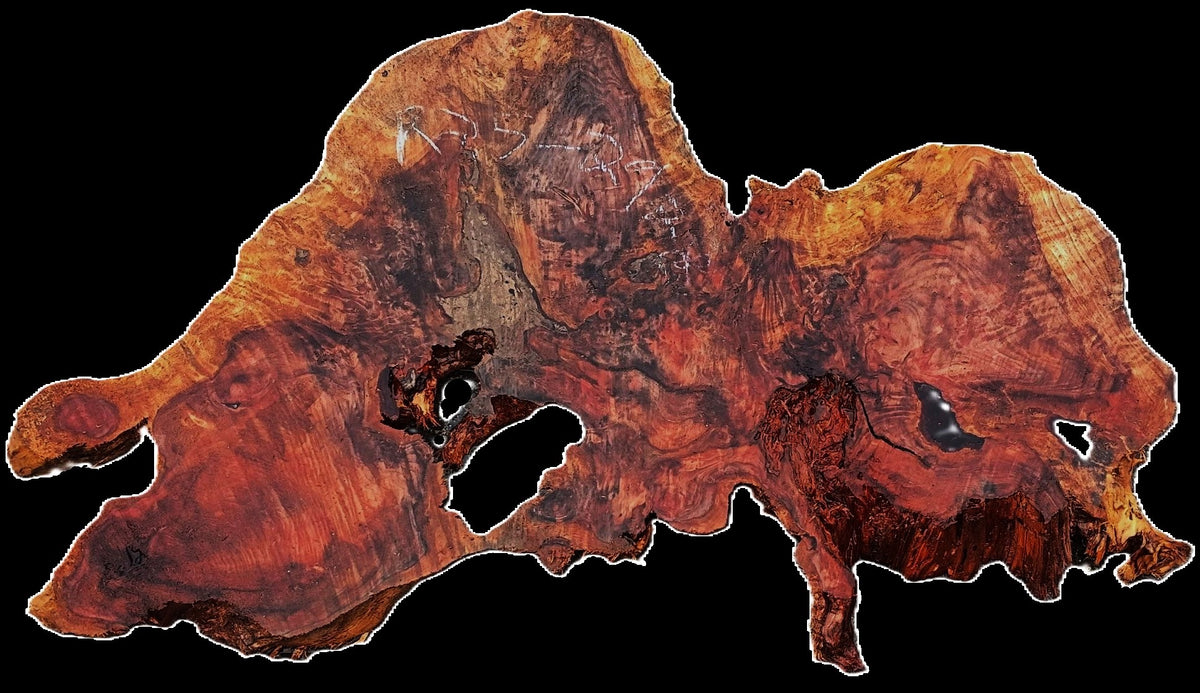 Curly and Burl | Redwood Slab | DIY | Table | R25-2928 (Copy)