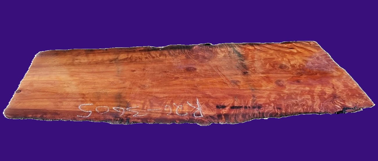Curly Old Growth Redwood | DIY | river table| live edge table | r26-3605