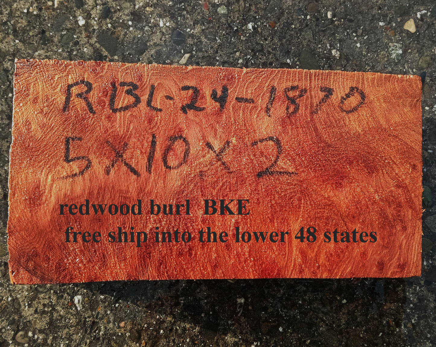 Redwood Burl | Turning block | DIY Crafts | R24-1870