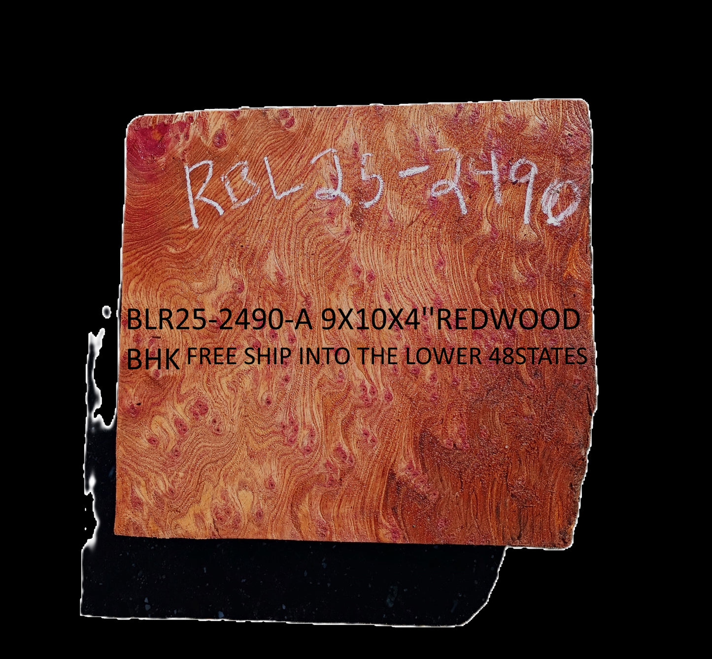 Redwood Burl | Turning Block | Craft Wood | DIY | RBL25-2490