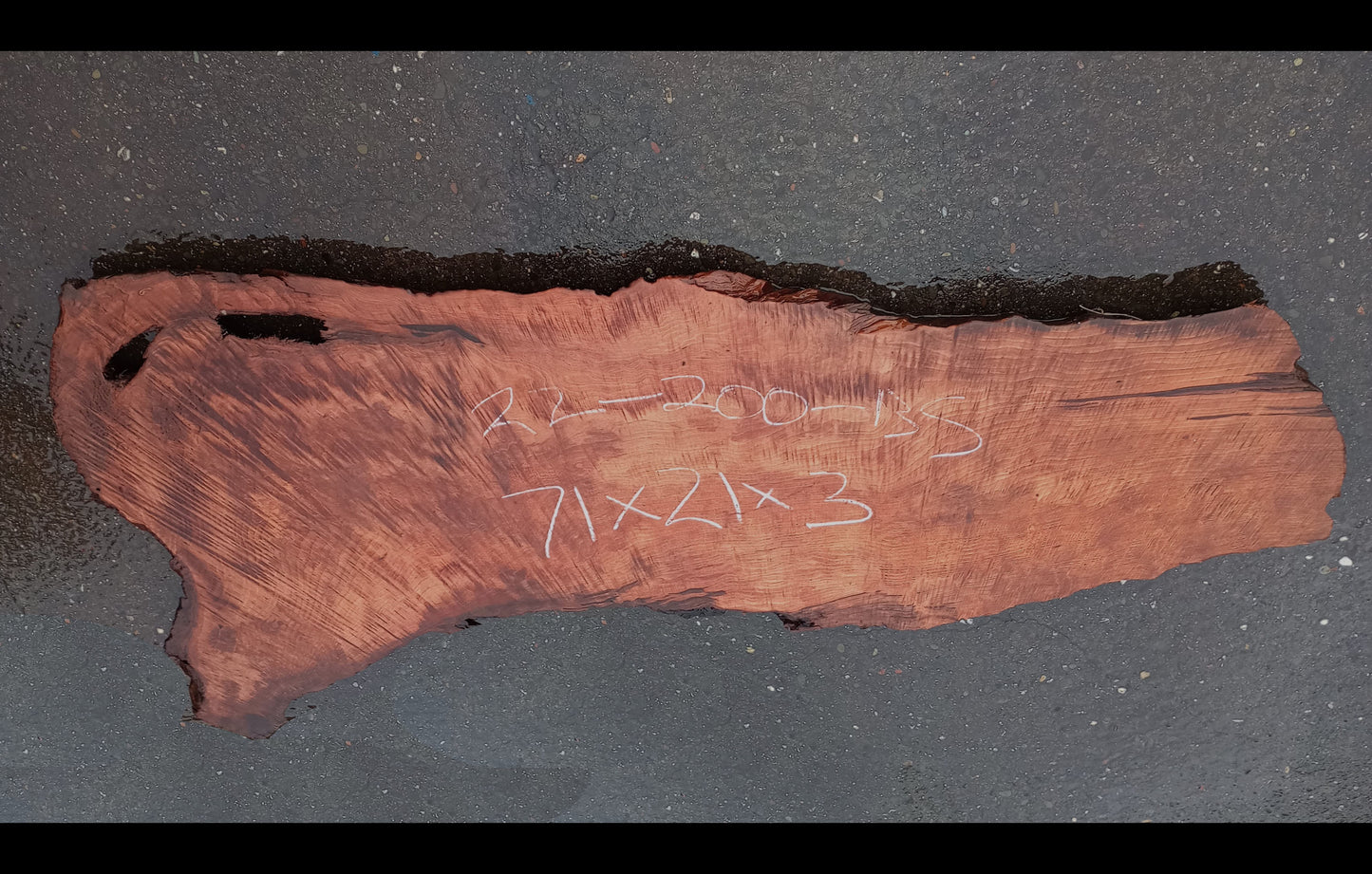 quilted redwood | curly | DIY wood crafts |Guitar billets | rbs22-200