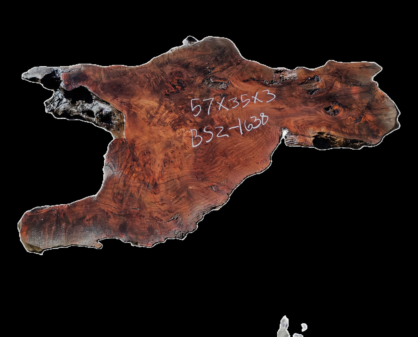Redwood Burl | DIY | River Table | Craft Wood | Live-Edge | RBSZ-1638