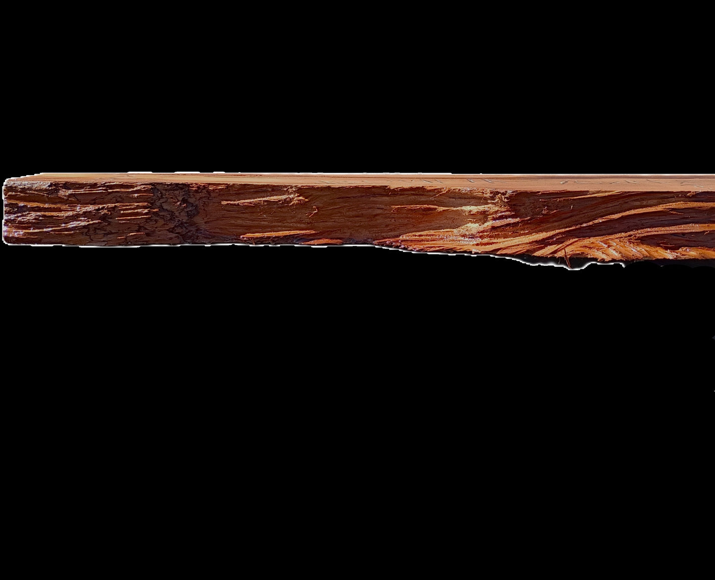 Redwood Mantel | hall table | Fireplace Shelf | DIY | Live Edge Mantel | m23-0941