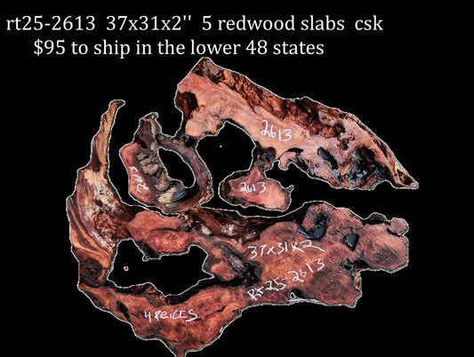 Redwood Burl | DIY | Epoxy River Table | live edge slabs | RT25-2613
