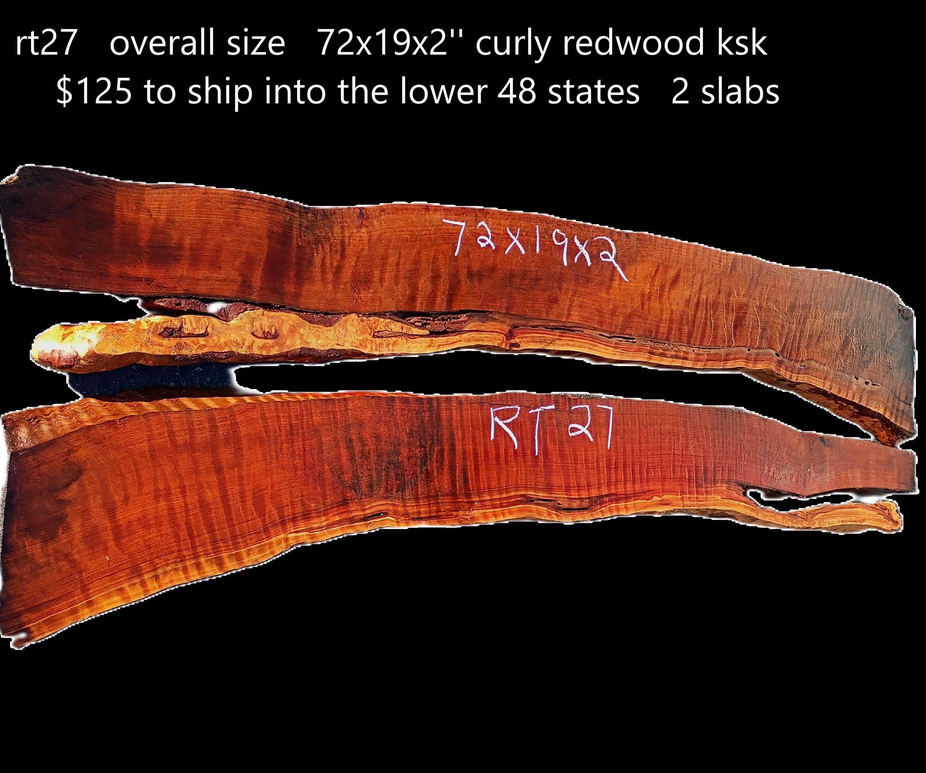 Curly Redwood River Table DIY Craftwoods R27 Redwood Burl Source