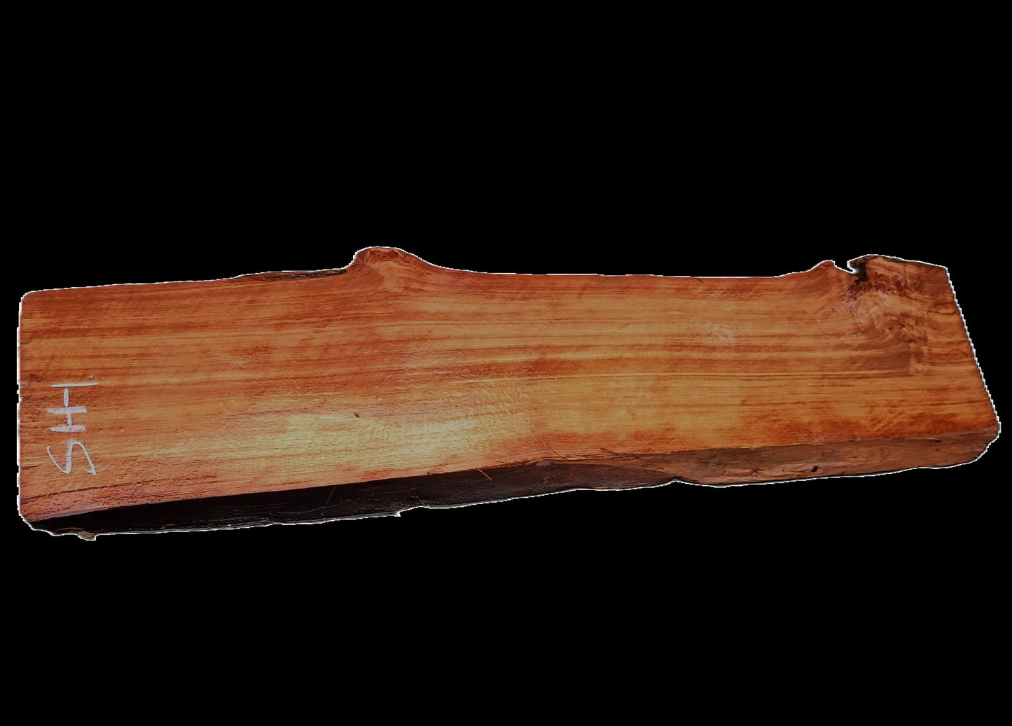 Redwood Shelf | Curly Redwood | fireplace surround | SH-1