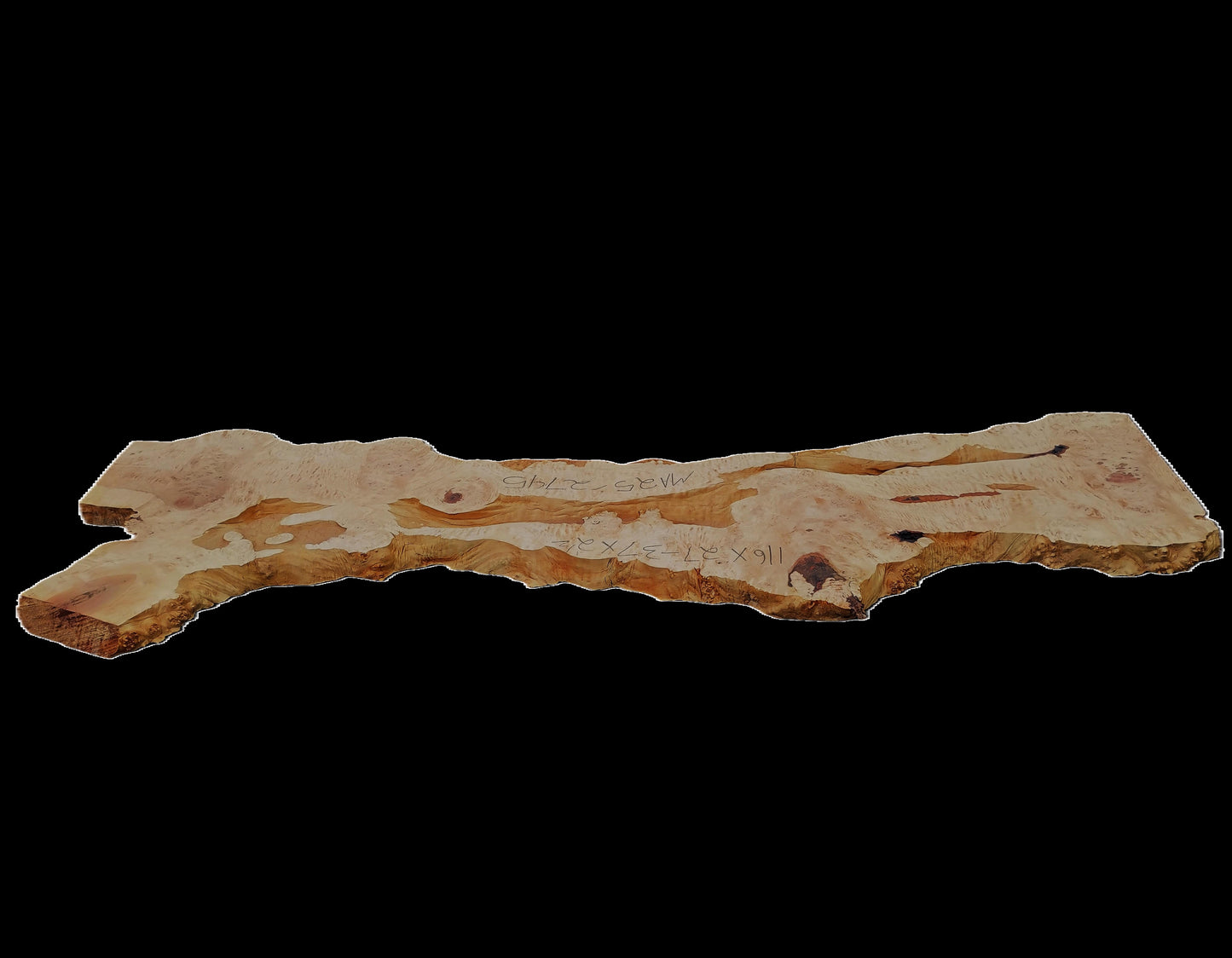 Maple Burl | Live Edge Slab | River Table | DIY | MA25-2745