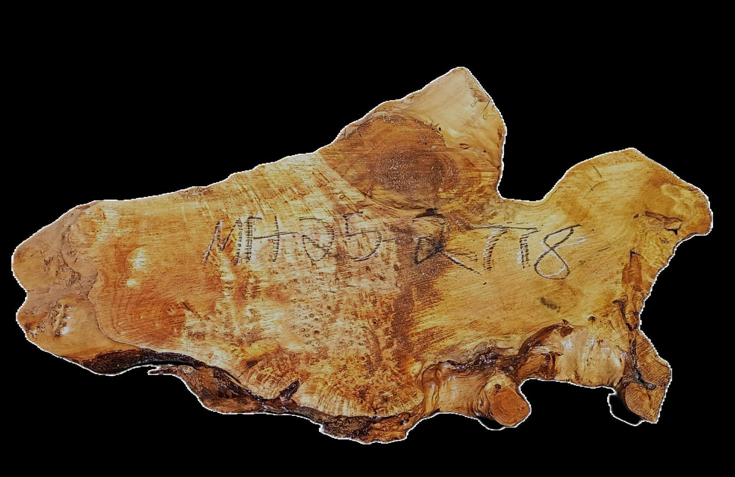 Myrtle Burl Slab | DIY | Table | Craft Wood | River Table | Mrt25-2778