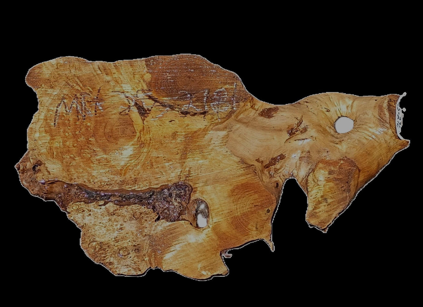 Myrtle Burl Slab | Live Edge | Craftwood | DIY | Mrt25-2781