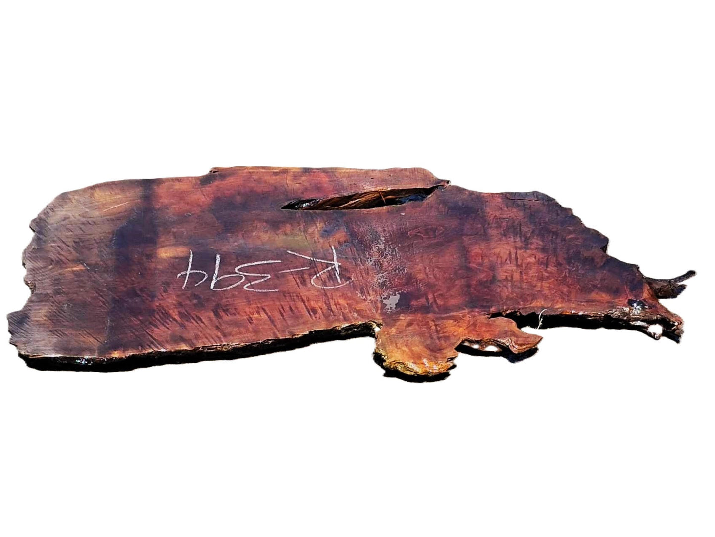 Curly Redwood Slab | Desk | Table | Bar | DIY Craftwood | R394