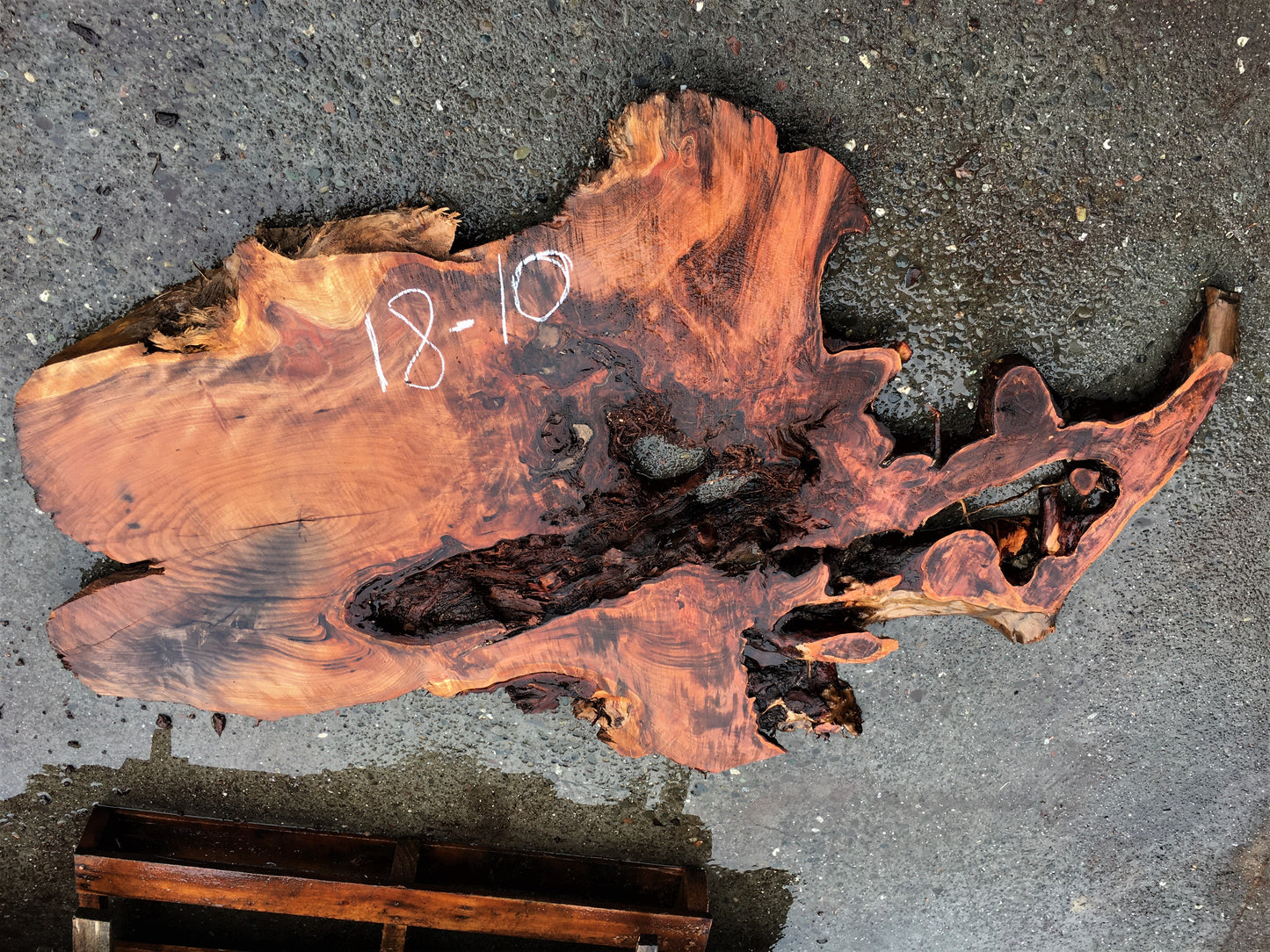 resin river table | redwood burl | live edge alsb | DIY crafts | 18-10
