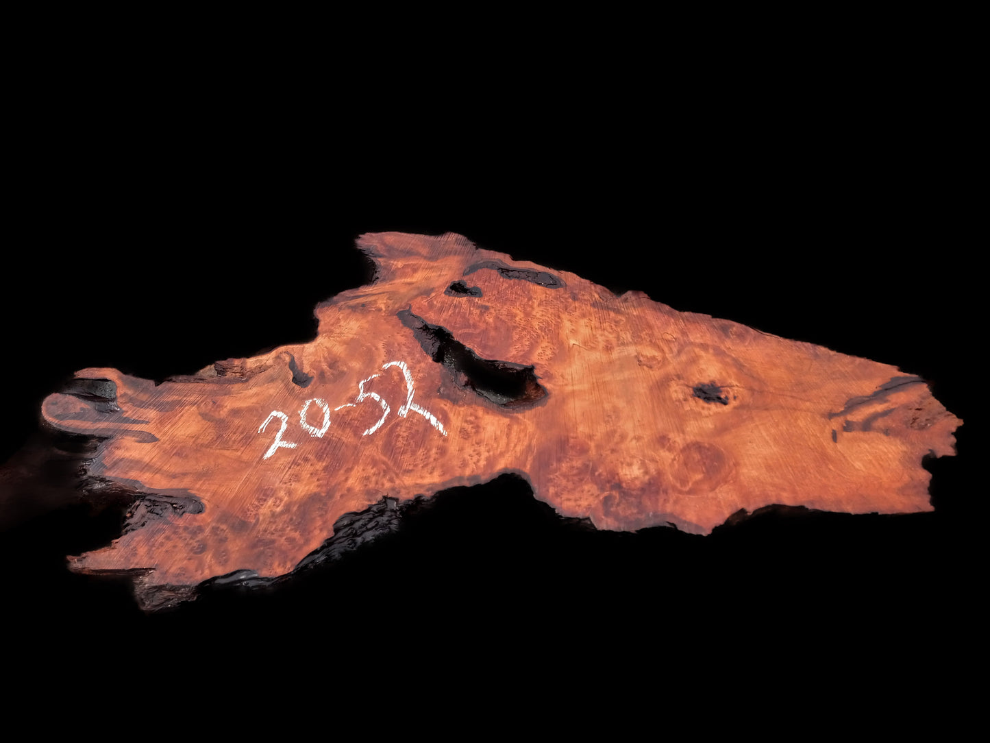 redwood burl slab | Live edge } headboard | Burl table | 20-52-A