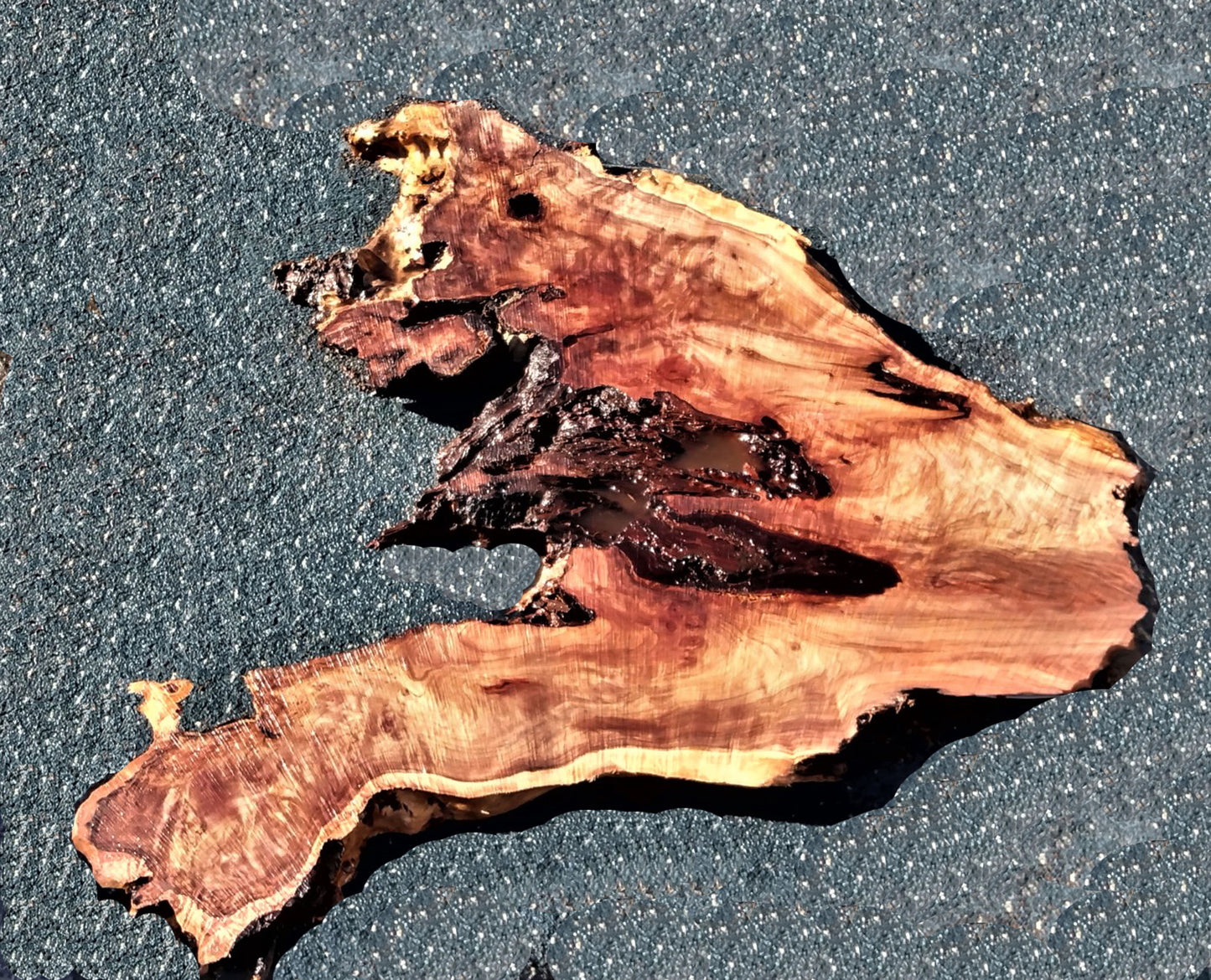 Live edge slab | redwood | river table | 21-0068