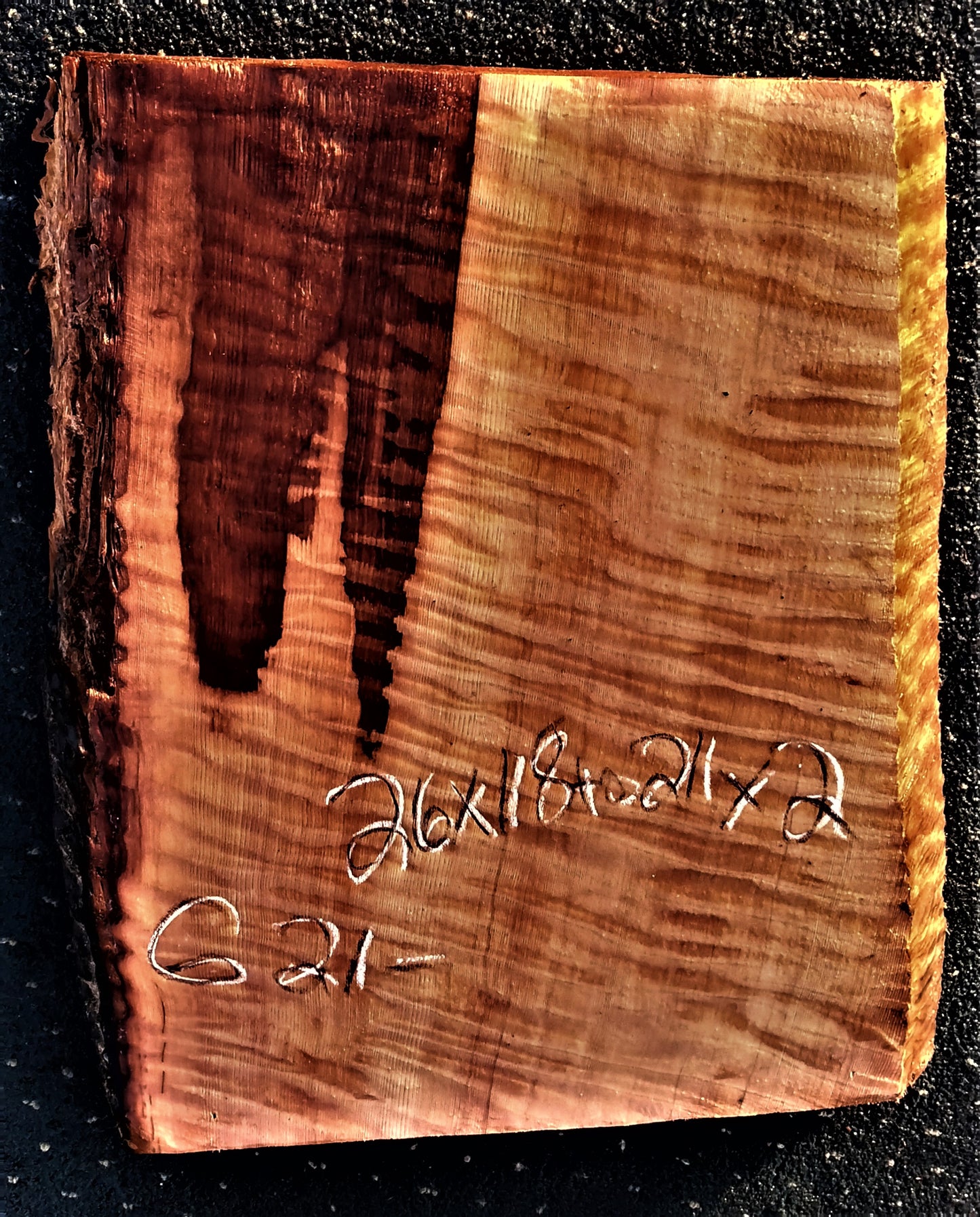 Old growth redwood | DIY craft wood | Luthier wood | 21-0153-GB