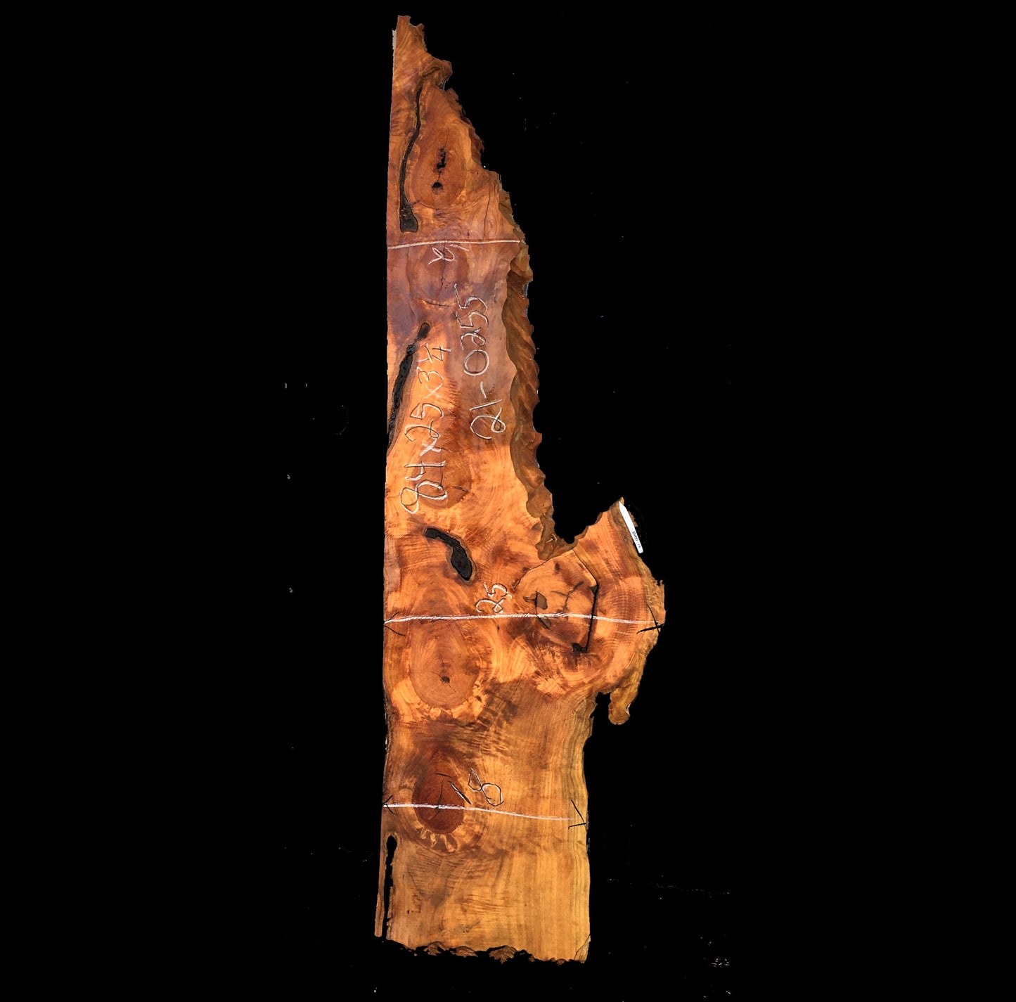 Live edge mantel | fireplace surround | Monterey Cypress | 21-0255mtl