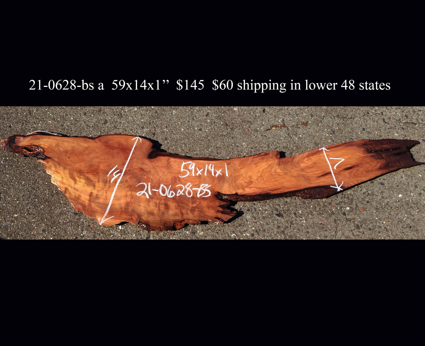 live edge slab | charcuterie cutting board | river table DIY woods | 21-0628-bs