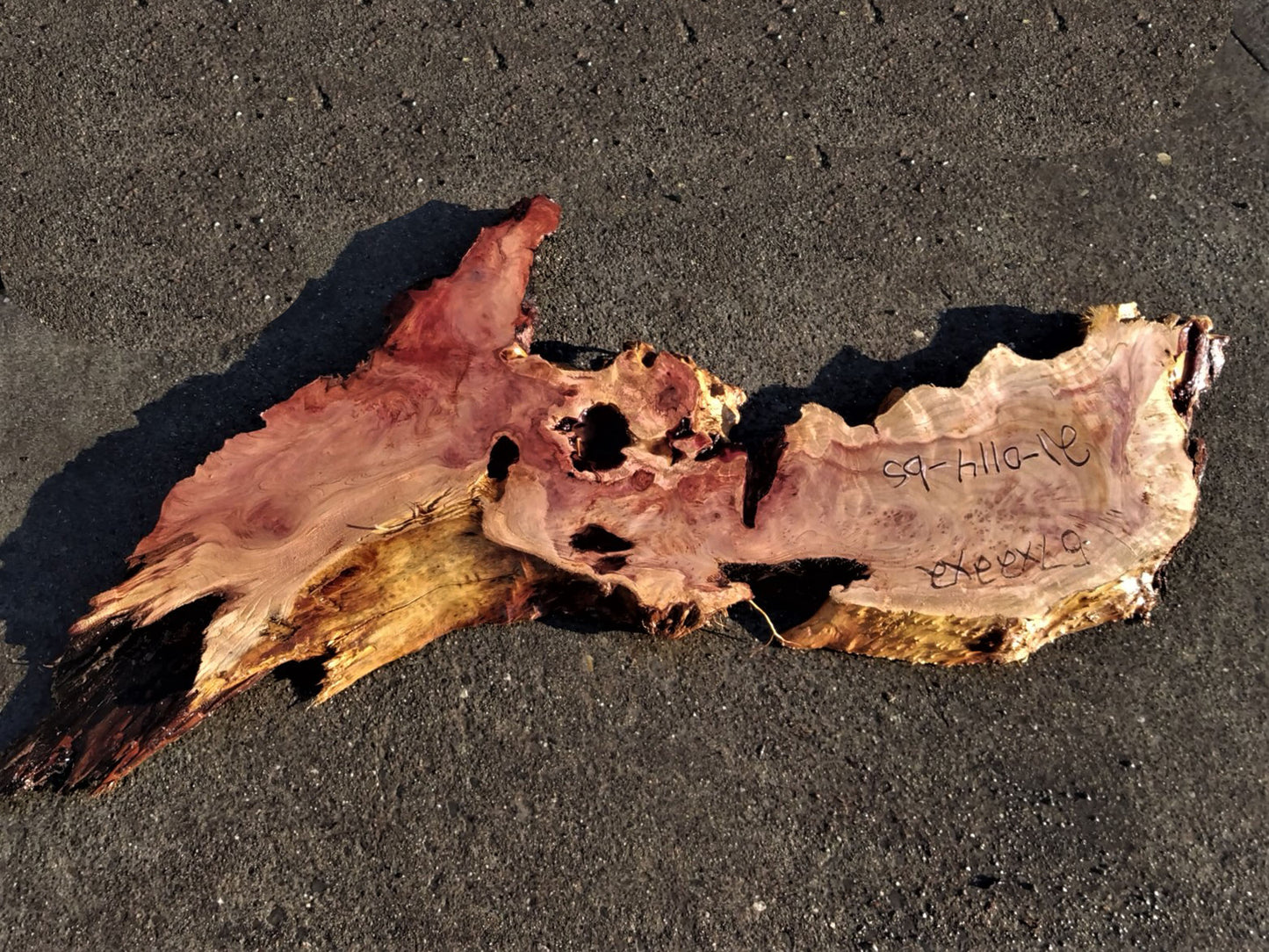 Live edge | redwood burl | river table | DIY craft wood | 21-0114-BS