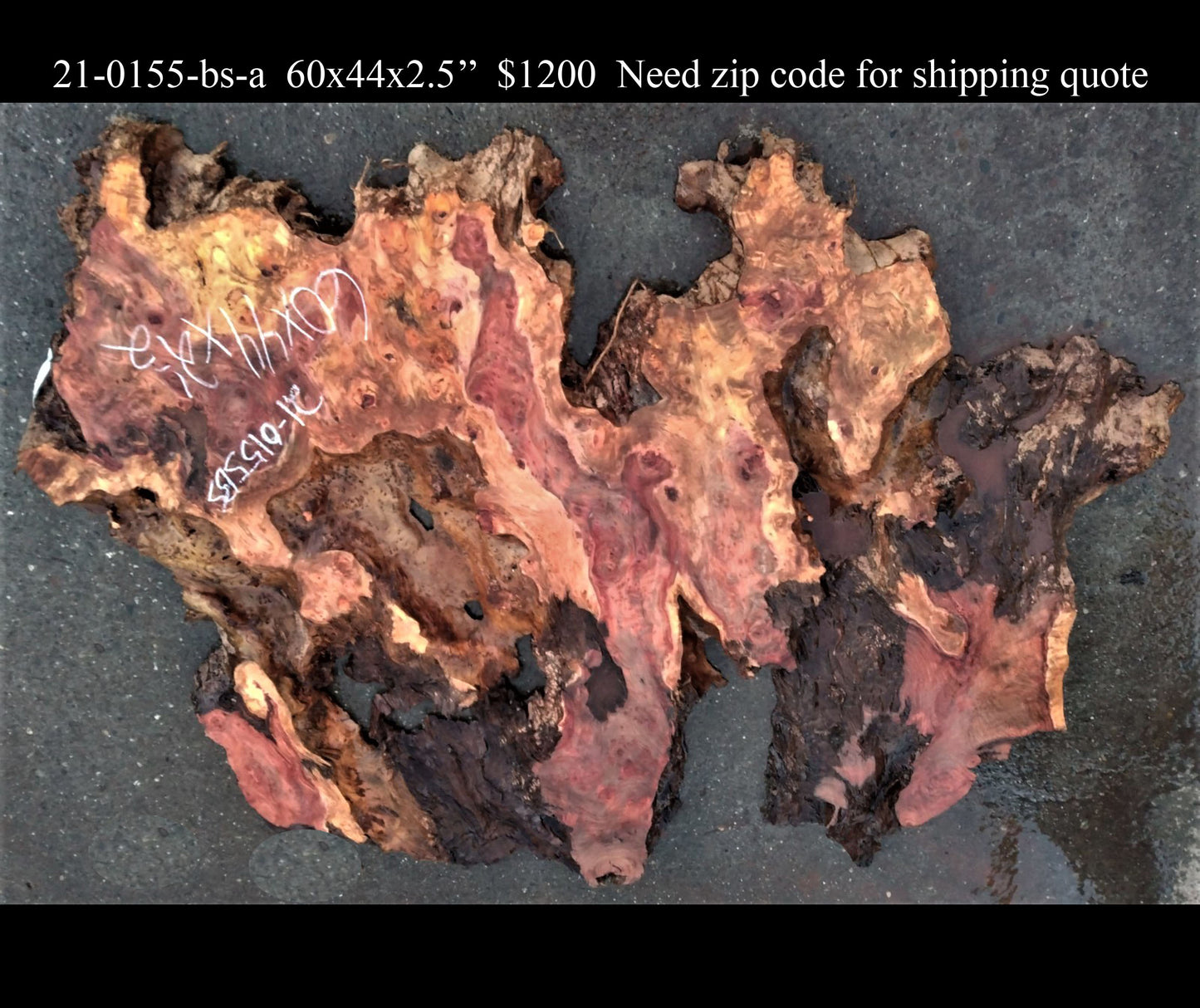 epoxy river table | Redwood burl | DIY crafts | burl table | 21-0155