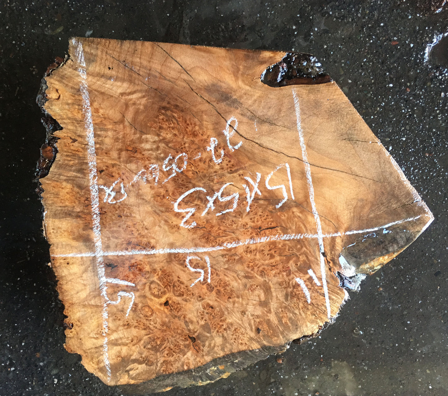 bowl turning | Maple burl block | DIY crafts | craft woods | 22-0566