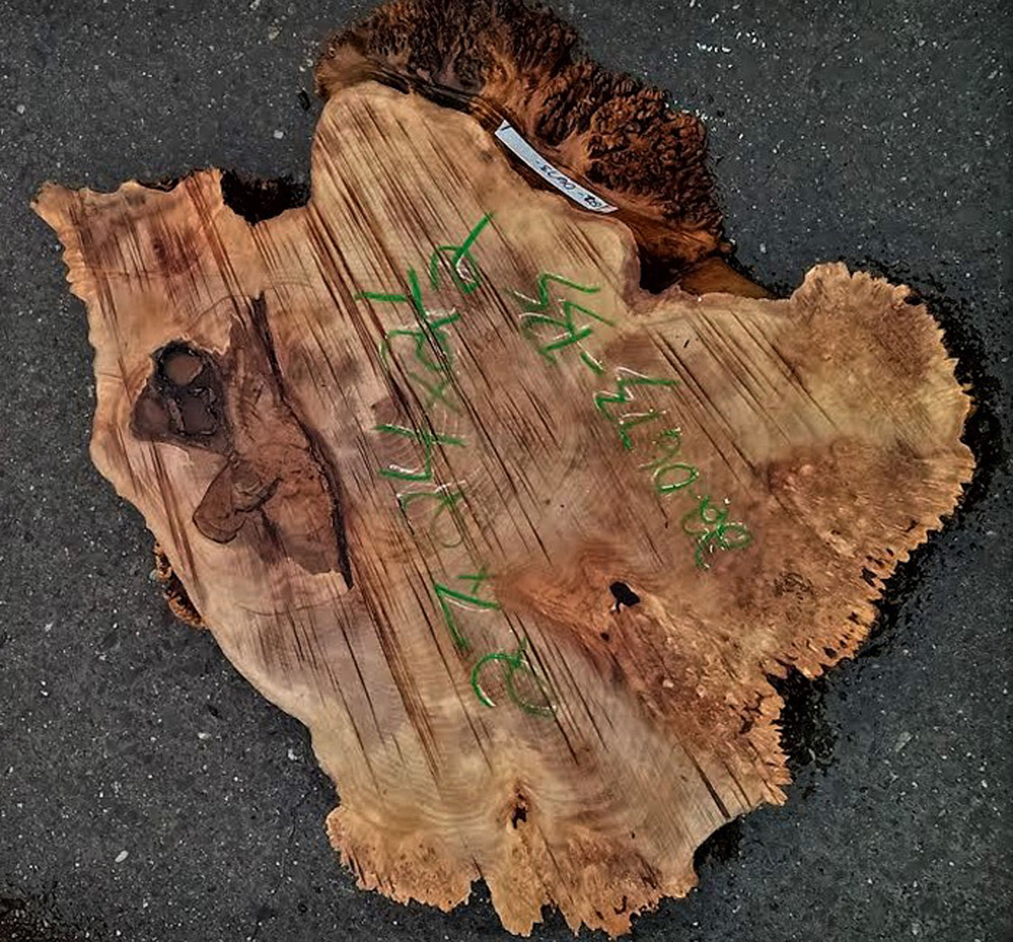 maple burl | live edge | DIY craft wood | river table | 22-0672-BS