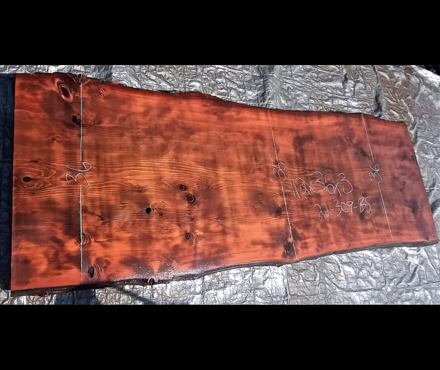 Live edge slab | dining table slab | Rustic desk | 22-309